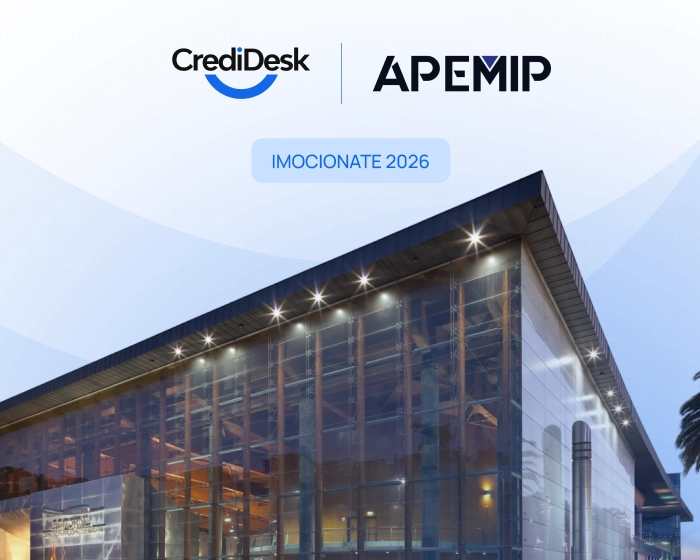CrediDesk no Imocionate 2026: crédito, mediação imobiliária e tecnologia